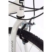 Vélo tout-terrain femme Titan Bikes Wildcat 12 vitesses avec hauteur de selle réglable, bleu/blanc