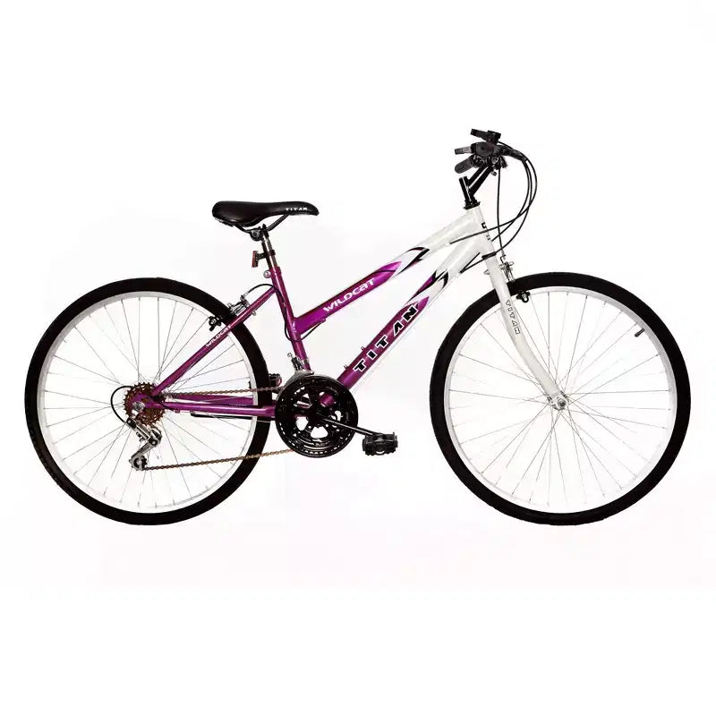 VTT Titan Bikes Wildcat 12 vitesses pour femme, violet