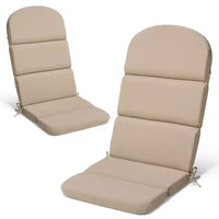 Coussin de chaise Adirondack Crestlive Products dossier haut résistant à l'eau et à la décoloration pour patio