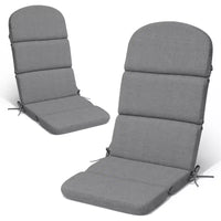Coussin de chaise Adirondack Crestlive Products dossier haut résistant à l'eau et à la décoloration pour patio