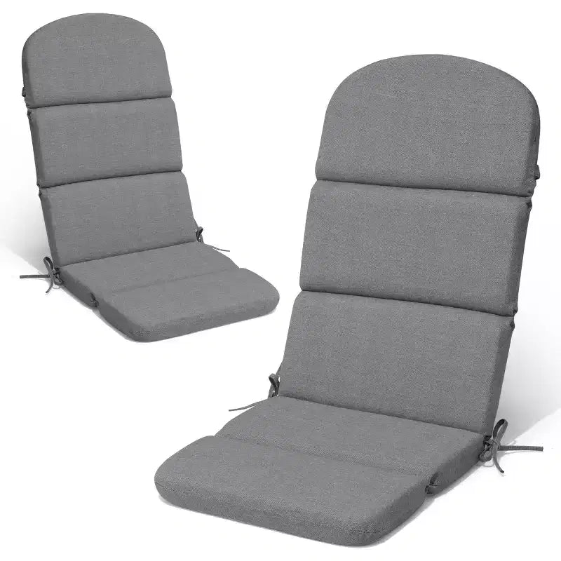 Coussin de chaise Adirondack Crestlive Products dossier haut résistant à l'eau et à la décoloration pour patio