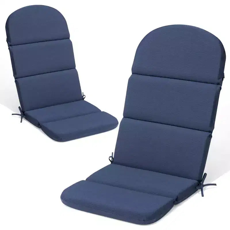 Coussin de chaise Adirondack Crestlive Products dossier haut résistant à l'eau et à la décoloration pour patio