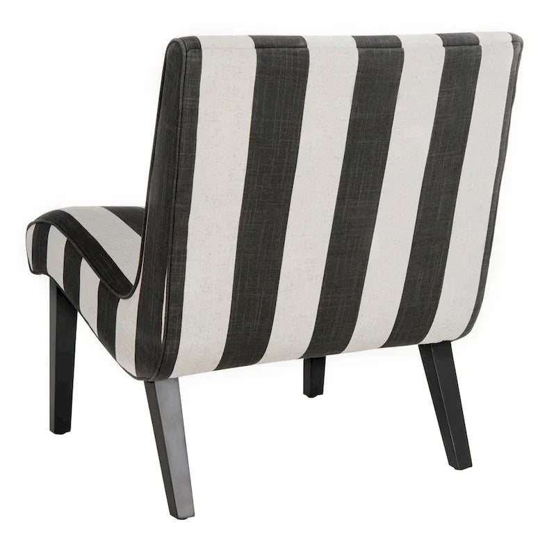 SAFAVIEH Sibille Chaise Vert Forêt Mid-Century - 25.2 x 29.9 x 30.7 - 25Lx30Px31H