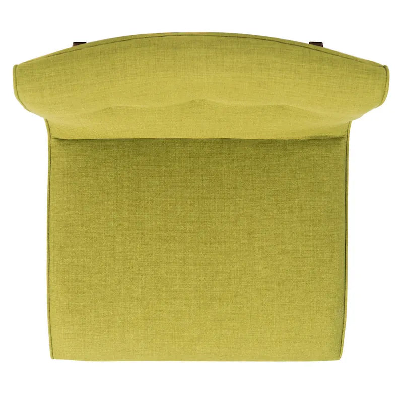 SAFAVIEH Sibille Chaise Vert Forêt Mid-Century - 25.2 x 29.9 x 30.7 - 25Lx30Px31H