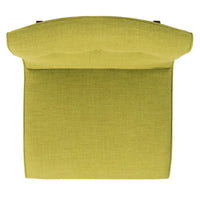 SAFAVIEH Sibille Chaise Vert Forêt Mid-Century - 25.2 x 29.9 x 30.7 - 25Lx30Px31H