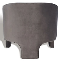 Fauteuil d'appoint en velours Evchen SAFAVIEH Couture - 30 L x 28 P x 30 H - 30Lx28Px30H
