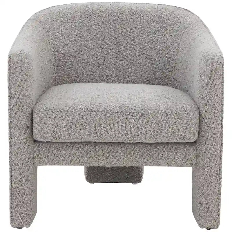 Fauteuil d'appoint en velours Evchen SAFAVIEH Couture - 30 L x 28 P x 30 H - 30Lx28Px30H