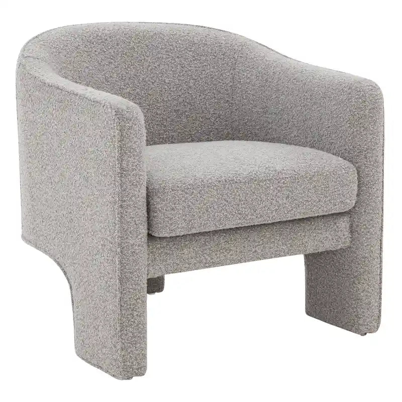 Fauteuil d'appoint en velours Evchen SAFAVIEH Couture - 30 L x 28 P x 30 H - 30Lx28Px30H