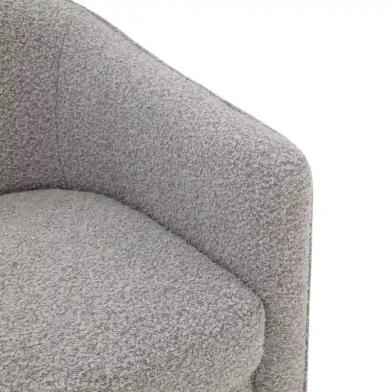 Fauteuil d'appoint en velours Evchen SAFAVIEH Couture - 30 L x 28 P x 30 H - 30Lx28Px30H