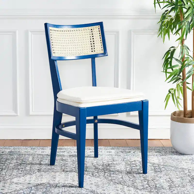 Chaise de salle à manger en cannage SAFAVIEH Opha - 18 L x 23 P x 35 H - 18Lx23Px35H