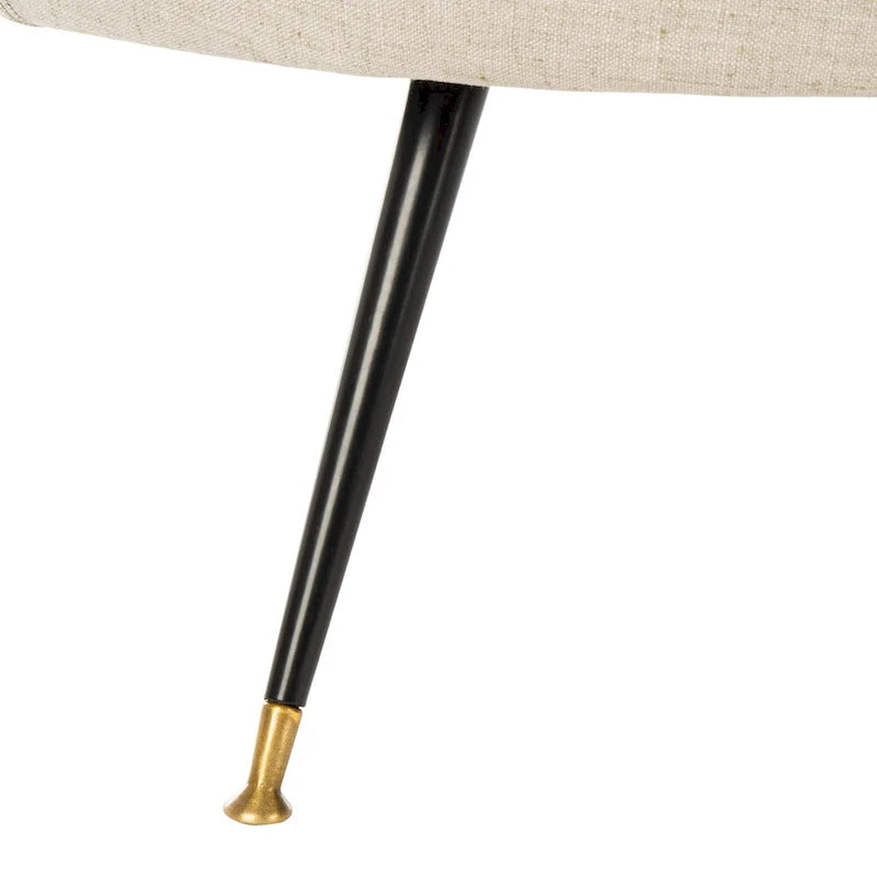 Fauteuil club rétro moderne du milieu du siècle Safavieh Juliann - 32 x 33 x 31,5 - 32L x 33P x 32H