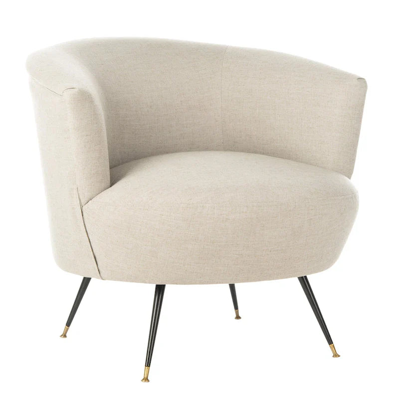 Fauteuil club rétro moderne du milieu du siècle Safavieh Juliann - 32 x 33 x 31,5 - 32L x 33P x 32H