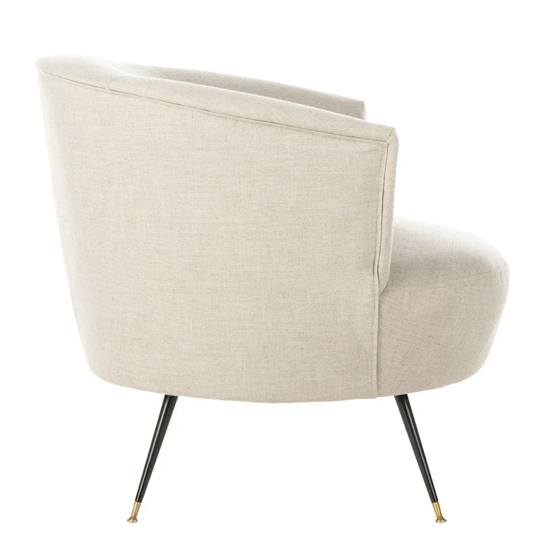 Fauteuil club rétro moderne du milieu du siècle Safavieh Juliann - 32 x 33 x 31,5 - 32L x 33P x 32H