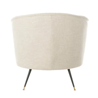 Fauteuil club rétro moderne du milieu du siècle Safavieh Juliann - 32 x 33 x 31,5 - 32L x 33P x 32H