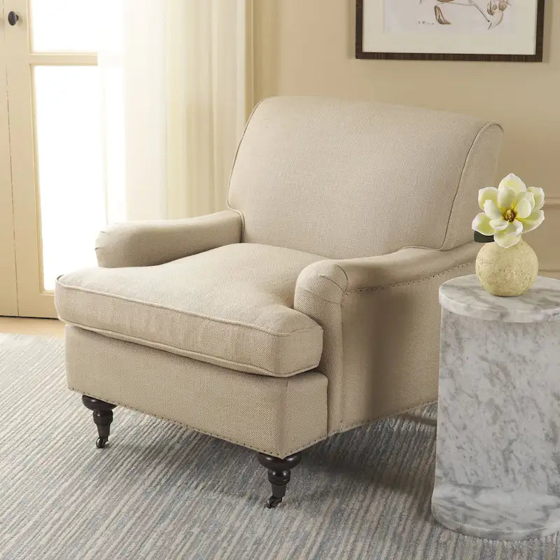 Fauteuil de Club SAFAVIEH Nurhayat - 74L x 86P x 81H cm