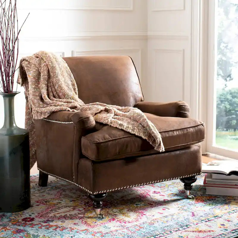 Fauteuil de Club SAFAVIEH Nurhayat - 74L x 86P x 81H cm