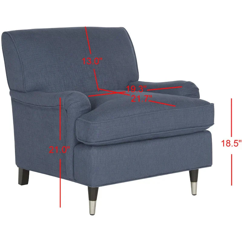 Fauteuil de Club SAFAVIEH Nurhayat - 74L x 86P x 81H cm