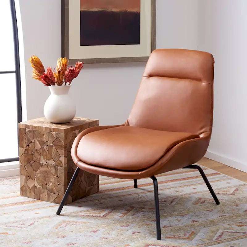 Fauteuil d'appoint Emilia SAFAVIEH - 24 L x 28 P x 32 H - 24Lx28Px32H