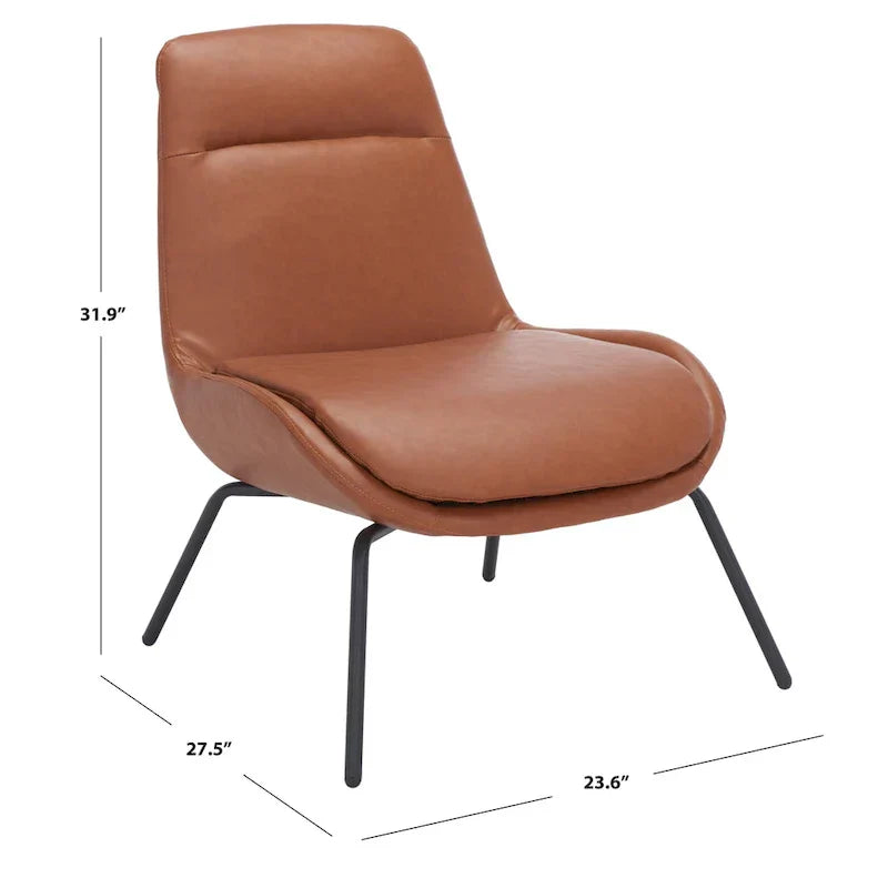 Fauteuil d'appoint Emilia SAFAVIEH - 24 L x 28 P x 32 H - 24Lx28Px32H
