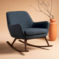 Fauteuil à bascule mid-century SAFAVIEH Couture Breeda - 32Lx37Px32H