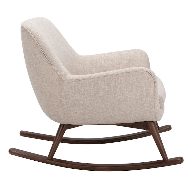 Fauteuil à bascule mid-century SAFAVIEH Couture Breeda - 32Lx37Px32H
