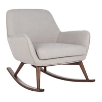 Fauteuil à bascule mid-century SAFAVIEH Couture Breeda - 32Lx37Px32H