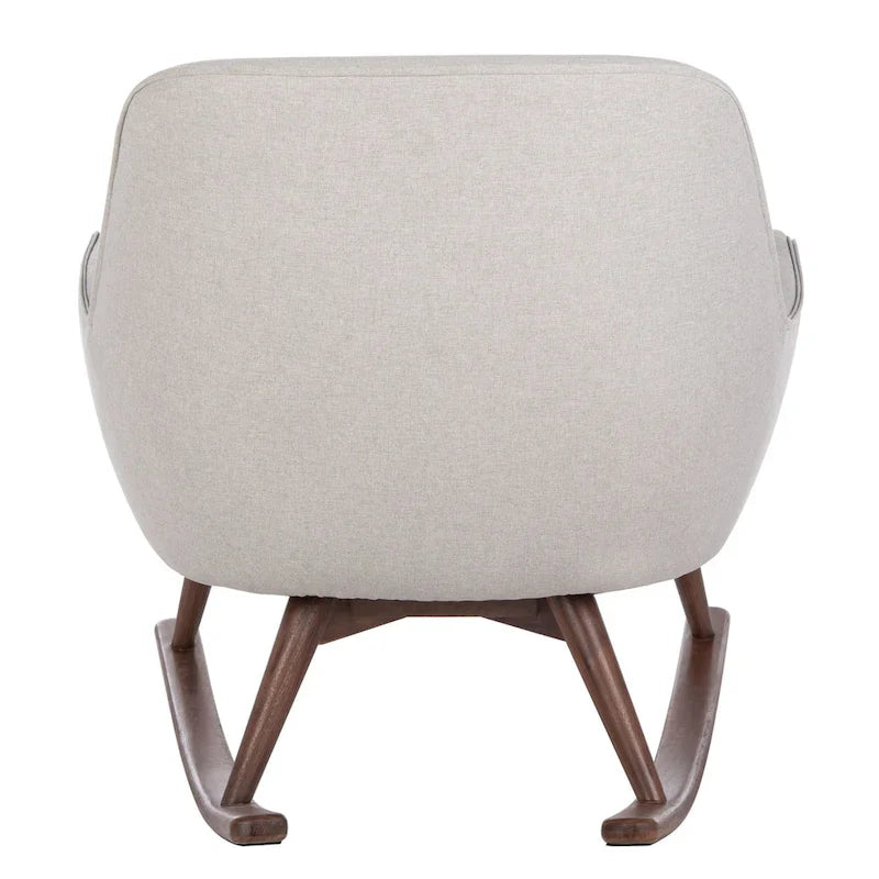 Fauteuil à bascule mid-century SAFAVIEH Couture Breeda - 32Lx37Px32H