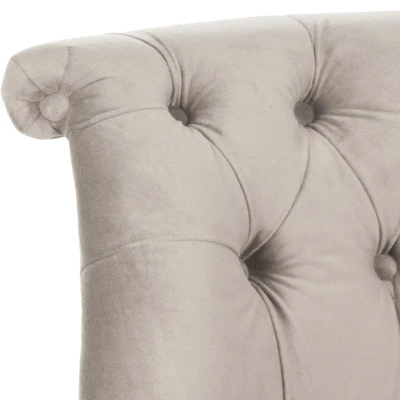 SAFAVIEH Shanell, fauteuil touffeté crème naturel - 26,4 x 24,2 x 27