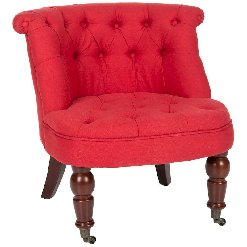 SAFAVIEH Shanell, fauteuil touffeté crème naturel - 26,4 x 24,2 x 27