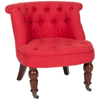 SAFAVIEH Shanell, fauteuil touffeté crème naturel - 26,4 x 24,2 x 27