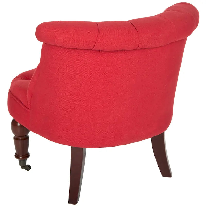 SAFAVIEH Shanell, fauteuil touffeté crème naturel - 26,4 x 24,2 x 27