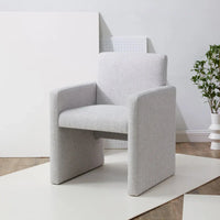 Fauteuil en lin SAFAVIEH Couture Gunna - 26 l x 25 P x 33 H - 26lx25Px33H