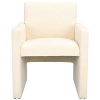 Fauteuil en lin SAFAVIEH Couture Gunna - 26 l x 25 P x 33 H - 26lx25Px33H