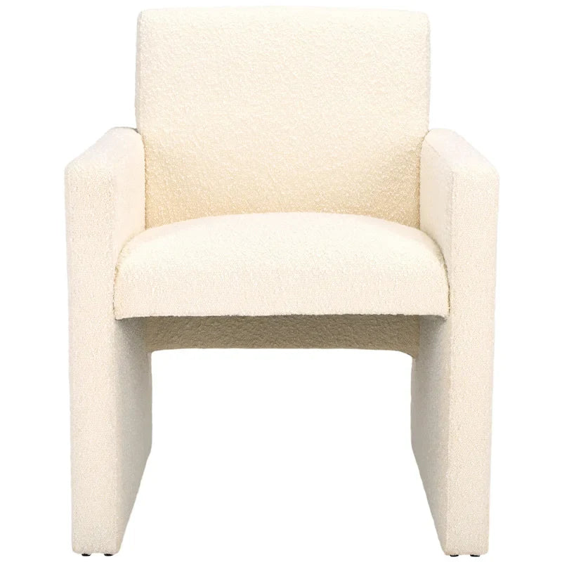 Fauteuil en lin SAFAVIEH Couture Gunna - 26 l x 25 P x 33 H - 26lx25Px33H