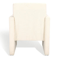 Fauteuil en lin SAFAVIEH Couture Gunna - 26 l x 25 P x 33 H - 26lx25Px33H