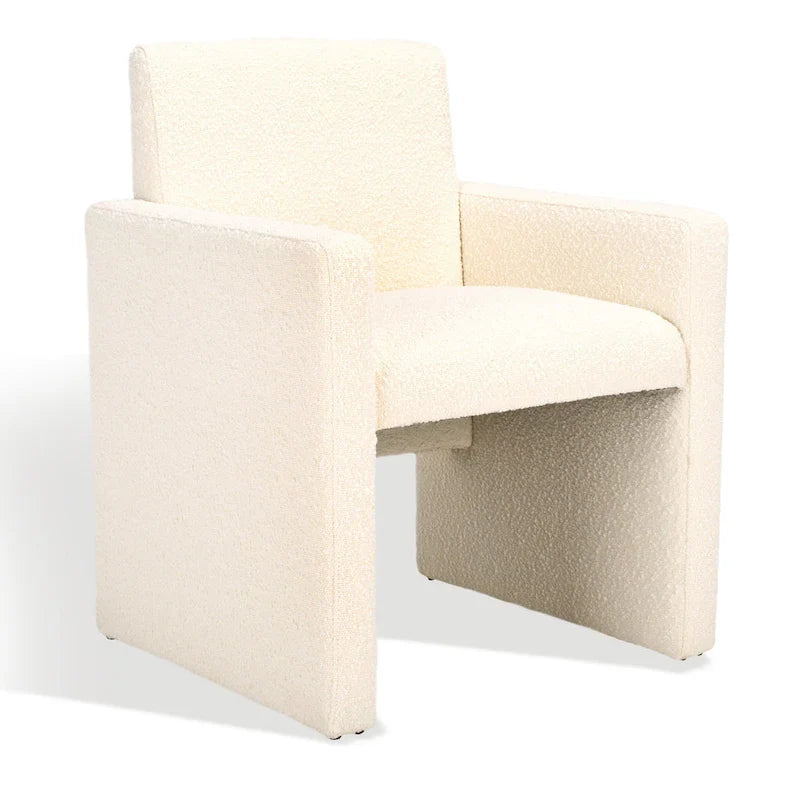 Fauteuil en lin SAFAVIEH Couture Gunna - 26 l x 25 P x 33 H - 26lx25Px33H