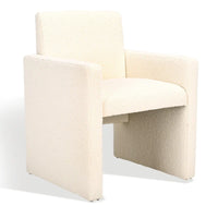 Fauteuil en lin SAFAVIEH Couture Gunna - 26 l x 25 P x 33 H - 26lx25Px33H