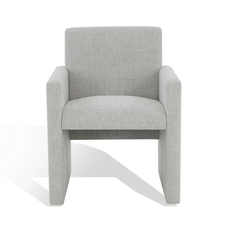 Fauteuil en lin SAFAVIEH Couture Gunna - 26 l x 25 P x 33 H - 26lx25Px33H