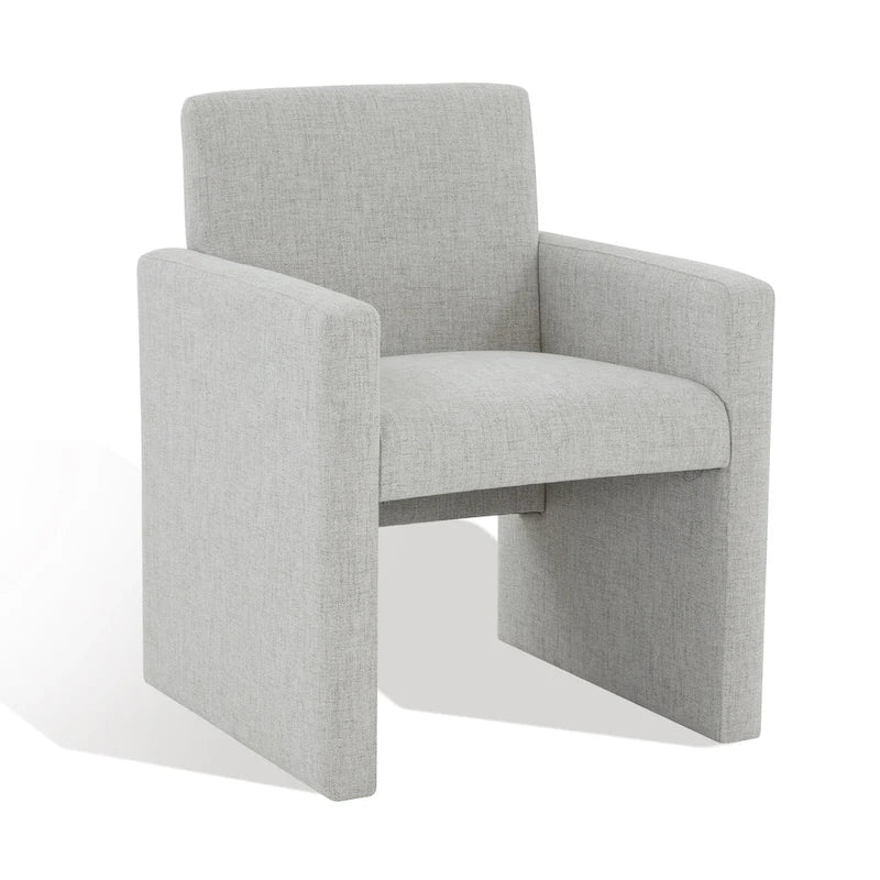 Fauteuil en lin SAFAVIEH Couture Gunna - 26 l x 25 P x 33 H - 26lx25Px33H