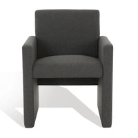 Fauteuil en lin SAFAVIEH Couture Gunna - 26 l x 25 P x 33 H - 26lx25Px33H