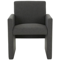 Fauteuil en lin SAFAVIEH Couture Gunna - 26 l x 25 P x 33 H - 26lx25Px33H