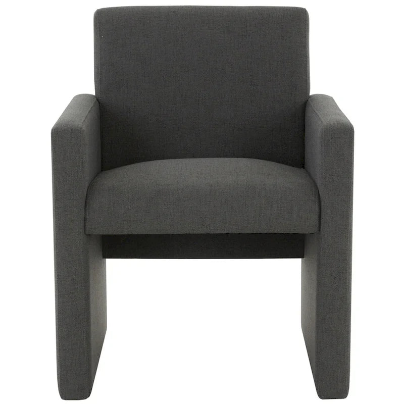 Fauteuil en lin SAFAVIEH Couture Gunna - 26 l x 25 P x 33 H - 26lx25Px33H