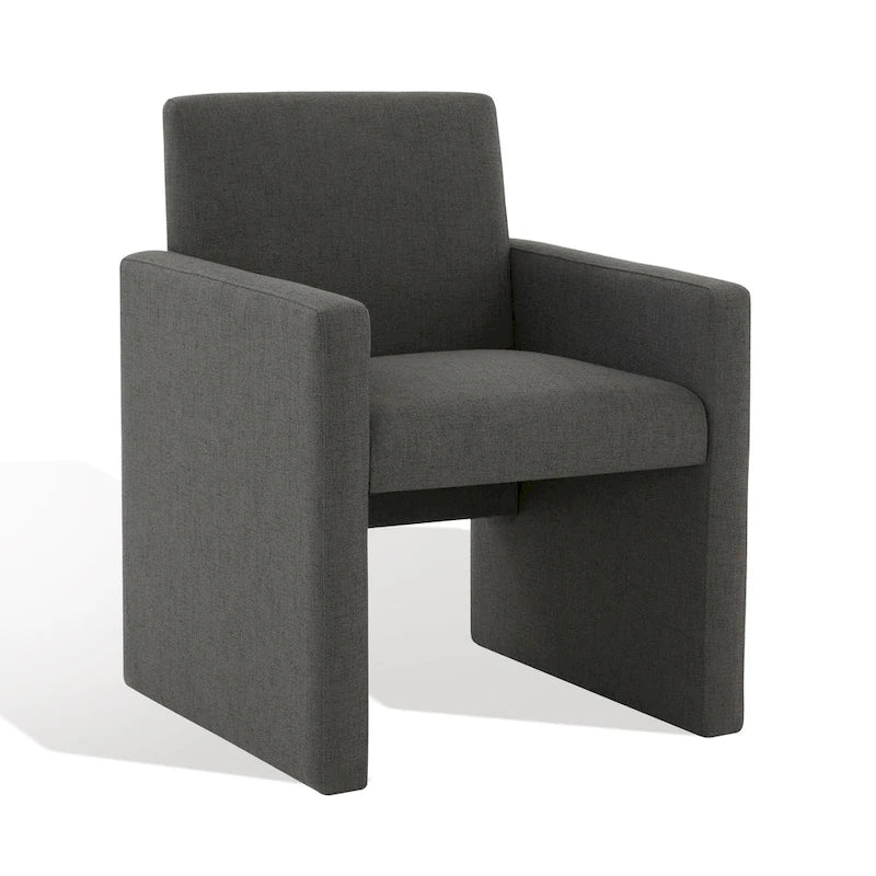 Fauteuil en lin SAFAVIEH Couture Gunna - 26 l x 25 P x 33 H - 26lx25Px33H