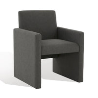 Fauteuil en lin SAFAVIEH Couture Gunna - 26 l x 25 P x 33 H - 26lx25Px33H