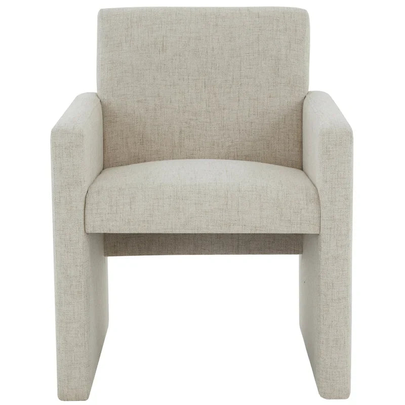 Fauteuil en lin SAFAVIEH Couture Gunna - 26 l x 25 P x 33 H - 26lx25Px33H