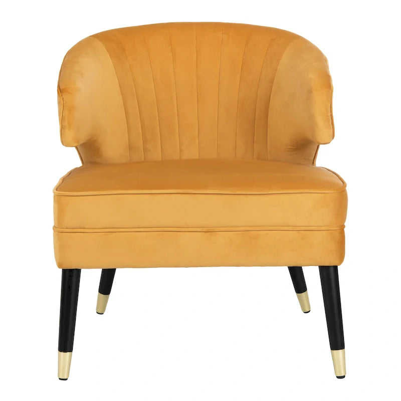 SAFAVIEH Amalia, fauteuil d'appoint en velours à oreilles - 26,8 x 28 x 31,9 - 27Lx28Px32H