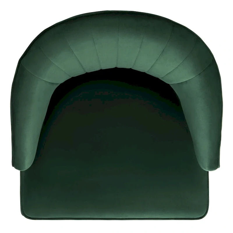 SAFAVIEH Amalia, fauteuil d'appoint en velours à oreilles - 26,8 x 28 x 31,9 - 27Lx28Px32H