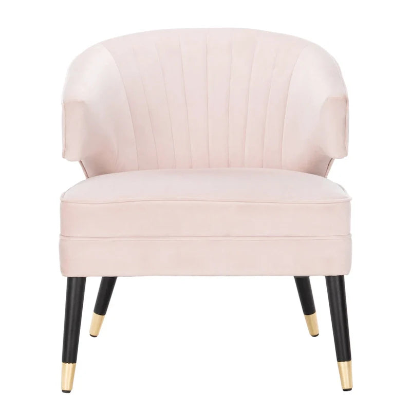 SAFAVIEH Amalia, fauteuil d'appoint en velours à oreilles - 26,8 x 28 x 31,9 - 27Lx28Px32H