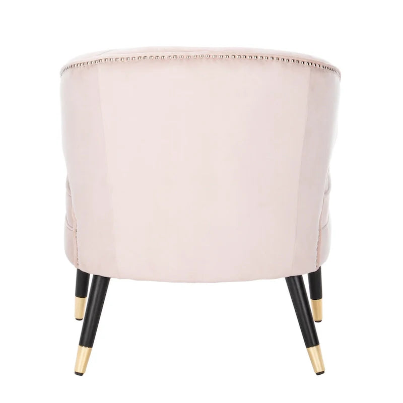 SAFAVIEH Amalia, fauteuil d'appoint en velours à oreilles - 26,8 x 28 x 31,9 - 27Lx28Px32H