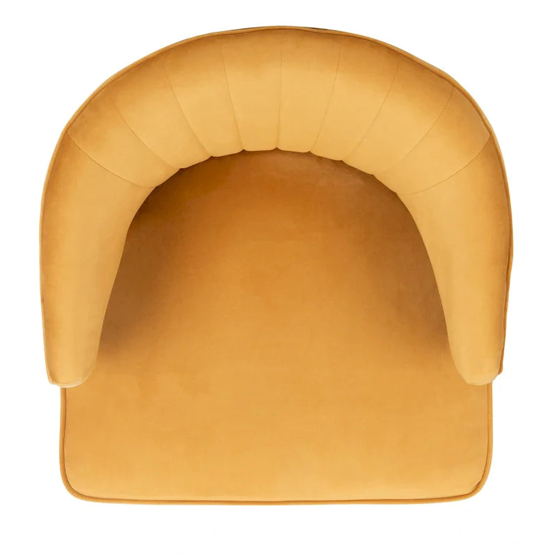 SAFAVIEH Amalia, fauteuil d'appoint en velours à oreilles - 26,8 x 28 x 31,9 - 27Lx28Px32H